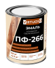 Эмаль ПФ-266 золотисто-коричневая 0,9 кг ГОСТ VIRTUOSO; 11588494